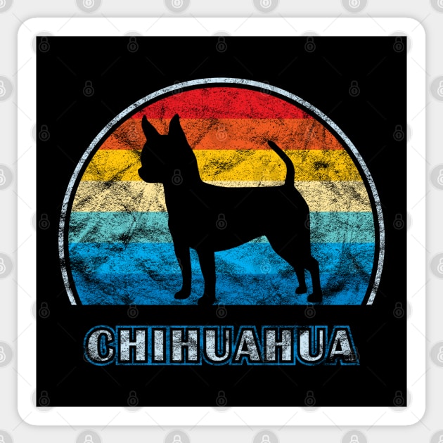 Chihuahua Vintage Design Dog Sticker by millersye